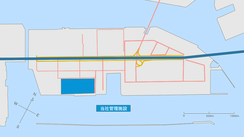 【川崎港】東扇島ふ頭