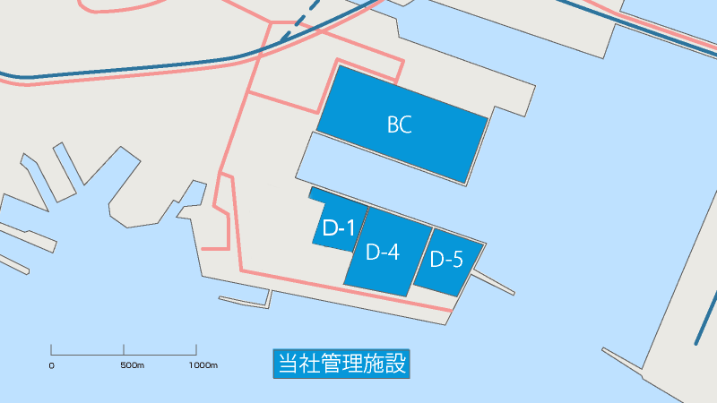 【横浜港】本牧ふ頭