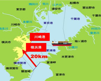 京浜港の優位性 横浜川崎国際港湾株式会社 京浜港の優位性 横浜川崎国際港湾株式会社