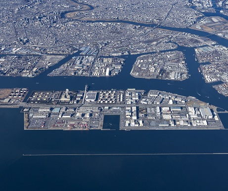 【川崎港】東扇島ふ頭